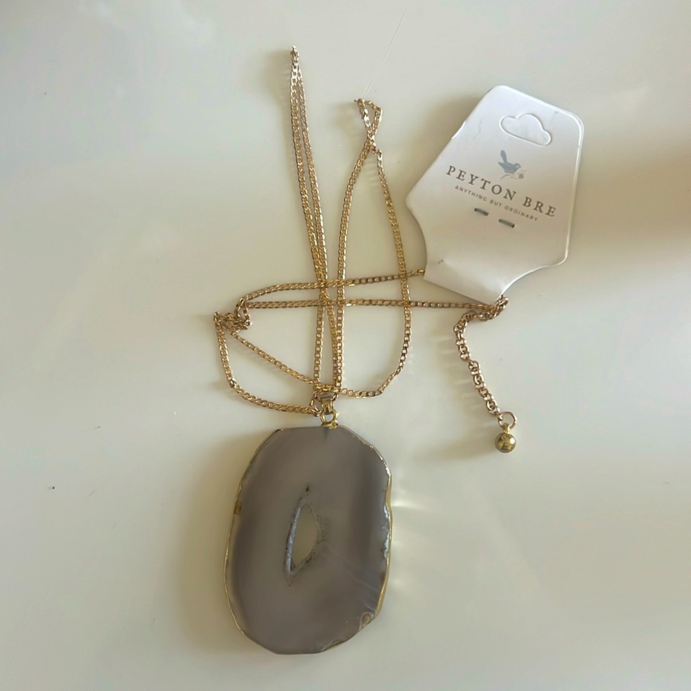 Agate necklace
